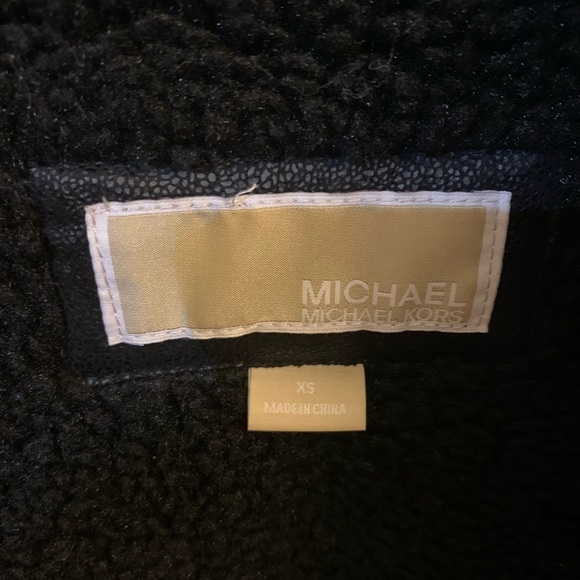 Michael Kors Black Vest Elegant Outerwear - Picture 2 of 6